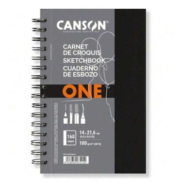 Imagem de Caderno Sketchbook Espiral One 80 Folhas - Canson - OUTRAS MARCAS