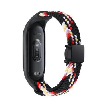 Imagem de Pulseira De Nylon Trançada Com Fecho Magnético Para Xiaomi Mi Band 9 8