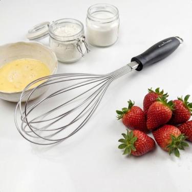 Imagem de Batedor De Ovos Fuê Fouet Profissional Massa Bolo Molho Receitas Cozin