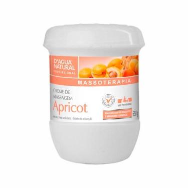 Imagem de Creme Para Massagem D'agua Natural Apricot 650g - Dagua Natural