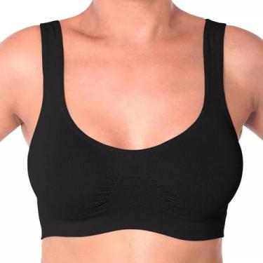 Imagem de Top Sem Costura Loba Lupo 41300, Preto, GG