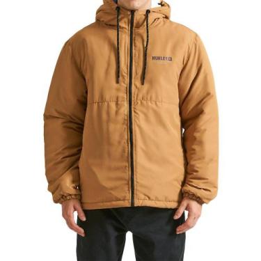 Imagem de Jaqueta Hurley Intl 99 WT24 Masculina Caramelo, M, Amarelo