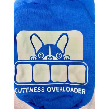 Imagem de Roupa Pet Casaco Moletom com Capuz Cães Cachorro Inverno - PETNINHO, A