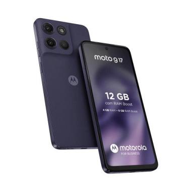 Imagem de Smartphone Moto G17 6.7 Octa Core 256GB 12GB de Ram Câmera Tripla Roxo