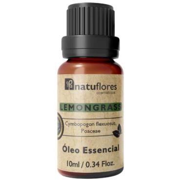 Imagem de Óleo Essencial de Lemongrass Natuflores 100% Puro 10ml