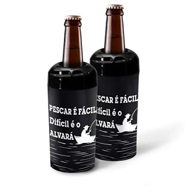 Imagem de Porta Garrafa Térmico 600ml - Pescaria