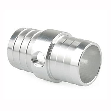 Imagem de Adaptador de tubo de vapor de 1/8" NPT porta 1-1/4" Top Billet Radiador Mangueira Barb Acoplador Cmpable com LSS vapor/arrefecimento Crossover Splice