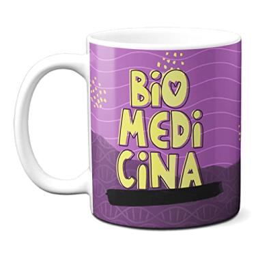 Imagem de Caneca Biomedicina Amigos Amigos Microscópio À Parte! (Branca)