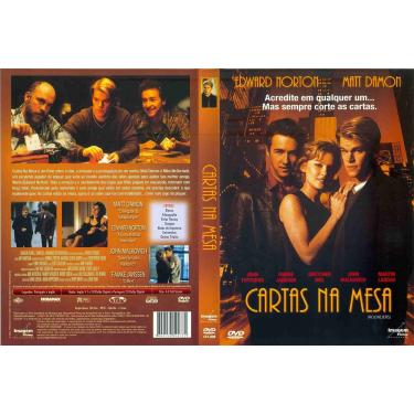 Imagem de cartas na mesa Dvd