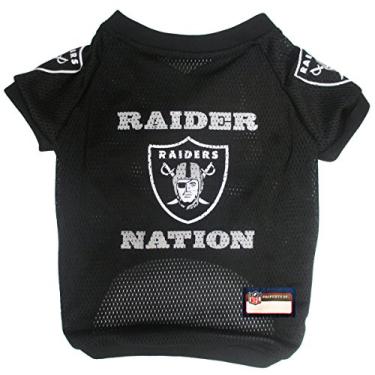 Imagem de Pets First Camiseta raglan OAK-4000-SM Raiders, multicolorida, tamanho único