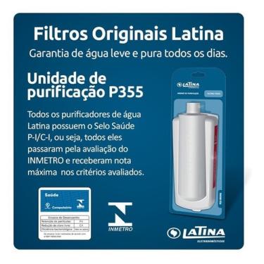 Imagem de Kit 20 Filtros Refil Latina P355 P/ Atacado (frete Grátis) PA335 | PA355 | XPA375 | PURITRONIC | PURIICE | PURIMIX | PA-E | PA4.0 | PAHC