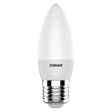 Imagem de Lâmpada de Led Vela 3w E27 Fosca Branca Morna 2700k Osram