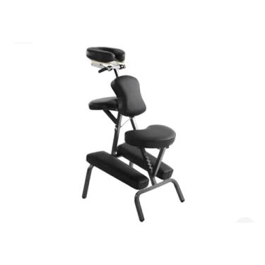 Imagem de Cadeira de Massagem Quick Massagem Shiatsu Dobrável Portátil com Bolsa GoldLife (Preto)