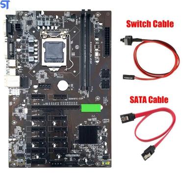 Imagem de Placa Mãe B250 Lga 1151 Ddr4 Usb 3.0 Perfeita Para Mineração