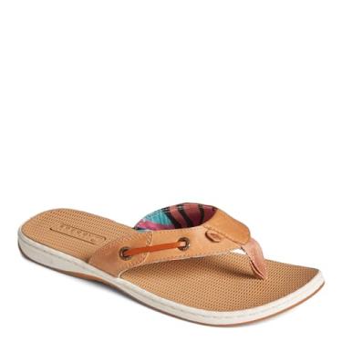 Imagem de Sperry Chinelo feminino Seafish, Floral coral caramelo, 11