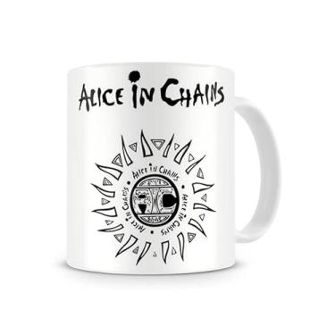 Imagem de Caneca Alice Chains Branca 330 ml