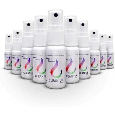 Imagem de Kit 10x Limpa lentes 25ml para óculos tela de celular tablet e Noteboo