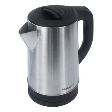 Imagem de Chaleira Eletrica Aroma Inox Acei 01i 2,2 Litros 1500W Agratto, 220V