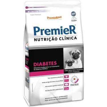 Imagem de Ração Premier Nutrição Clínica Diabetes Pequeno Porte 10,1kg - Premier
