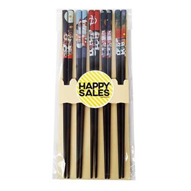 Imagem de Happy Sales Fortune Cat Maneki Neko Black #7162 pauzinhos de madeira