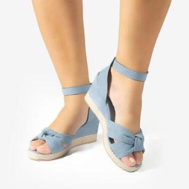 Imagem de Sandália Feminina de Salto Anabela Plataforma-Feminino