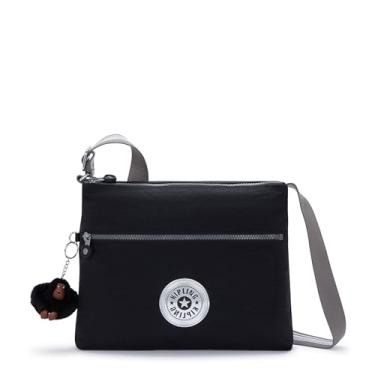 Imagem de Kipling Bolsa tiracolo Annabelle feminina, Brilho esportivo, 11.25''L x 9.5''H x 1.5''D