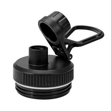 Imagem de XccMe Tampa de bico para Yeti Rambler 12/18/26/36/46/1,814 g, tampa de substituição para garrafa YETI com alça larga, à prova de vazamento, livre de BPA e lavável na lava-louças (preto 1)