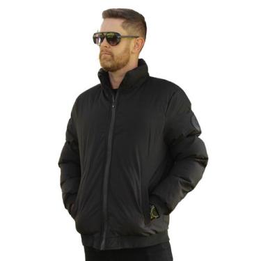 Imagem de Jaqueta Masculina Bomber  Impermeavel Tamanho:G Cor:Preto - Yellowl, J