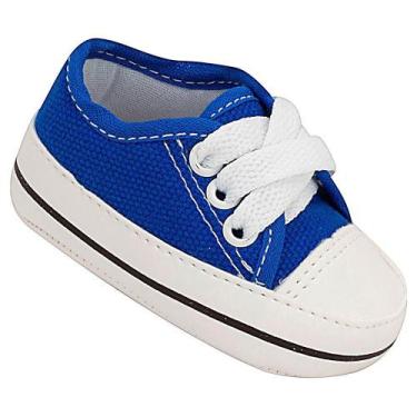 Imagem de Sapatinho De Bebe Recem Nascido Tênis star Menino - Nenê Baby, 13/14, 