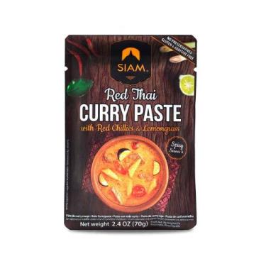 Imagem de Pasta Tailandesa de Curry Vermelho DeSiam 70g