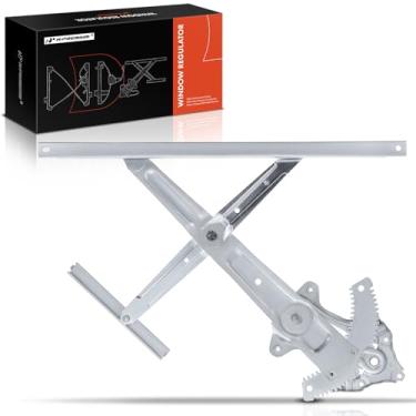 Imagem de A-Premium Regulador de janela elétrica do lado do passageiro dianteiro direito sem motor compatível com Nissan Versa 2018-2019, Versa Note 2014-2019, Kicks 2018-2023, Micra 2015-2019