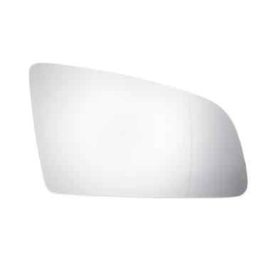 Imagem de ACROPIX Vidro retrovisor do lado direito do passageiro para AUDI A4 2000-2008 com placa de suporte - Pacote com 1