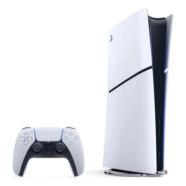 Imagem de Console Ps5 Sony Slim 1tb 1 Controle Cfi-2014 CFI-2014