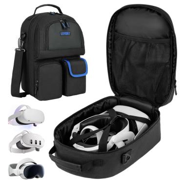 Imagem de Estojo de transporte leforz compatível com Meta Quest 3/Oculus Quest 2/Quest Pro/Vision Pro