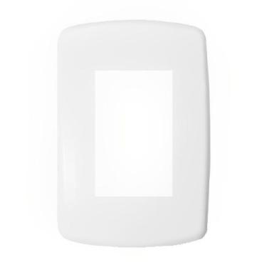 Imagem de Placa 4x2 3 Modulos com Suporte Branco - DC-8100/35 - DICOMPEL - Montr