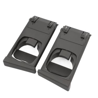 Imagem de Zerodis Painel Cup Holder Durável Armazenamento Elegante para Hilux Vigo 2005-2015, Porta de Copo Frontal de Plástico para Motoristas (Cinza)