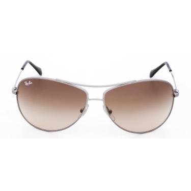 Imagem de Óculos de Sol Ray-Ban Aviator RB 3293 Marrom Degradê e Grafite 67