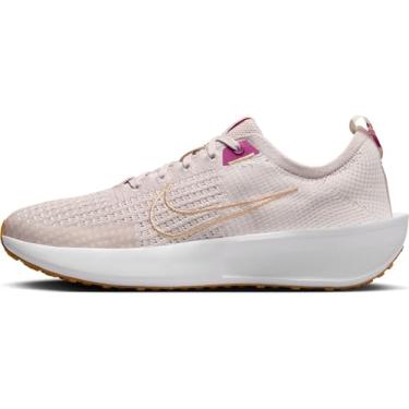 Imagem de Nike Tênis de corrida feminino Interact Run Road, Platinum Violet Mtlc Vermelho Bronze, 36 BR