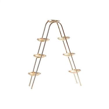 Imagem de Suporte de bolo mesa de sobremesa simples e moderna, suporte de exibição de chá da tarde, decoração de banquete de casamento, suporte de bolo, prato de bolo, doces, cupcake, sobremesa, prateleiras
