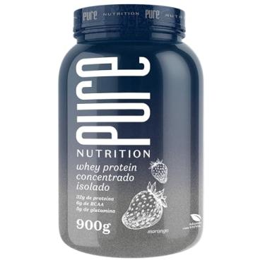 Imagem de Whey Protein Concentrado e Isolado 900g – Pure Nutrition (900g, Morango)