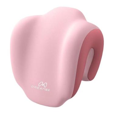 Imagem de oshhni Travesseiro de espuma viscoelástica para cadeira de trabalho, confortável, respirável, multifuncional para pausas de almoço para adultos, suporte de, Rosa Rosa