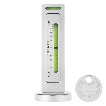 Imagem de LZVXTYM Ferramenta de alinhamento de roda, ferramenta de calibre magnético ajustável, instrumento de alinhamento do cubo da roda do suporte do rodízio, acessórios de carro para a maioria dos caminhões