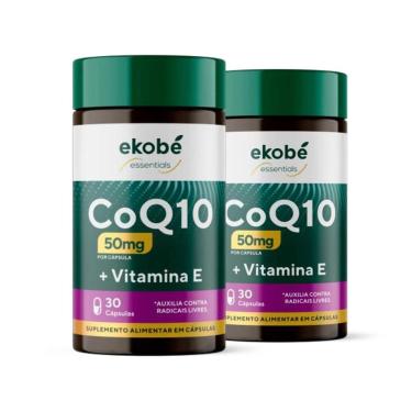 Imagem de Coenzima Q10 50mg + Vitamina E 30 Cápsulas Ekobé