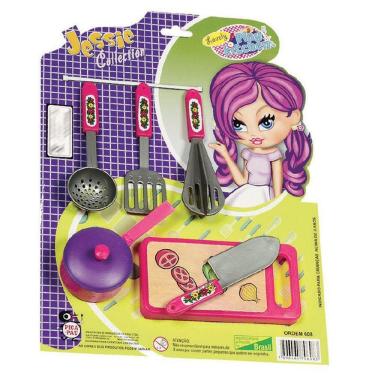 Imagem de Kit Cozinha Panelinha Jessie Collection - Pica Pau
