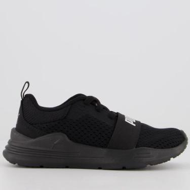 Imagem de Tênis Puma Wired Run PS BDP Infantil Preto, 29