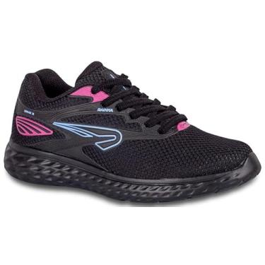 Imagem de Tenis Rainha Drive Iii Jr Preto/Azul/Roxo,35