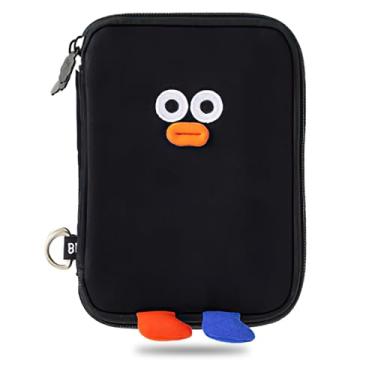 Imagem de Porta-passaporte e carteira de viagem fofa e multiuso – Organizador de viagem divertido e elegante com vários compartimentos para passaporte, cartões, dinheiro e bilhetes – Organizador de documentos