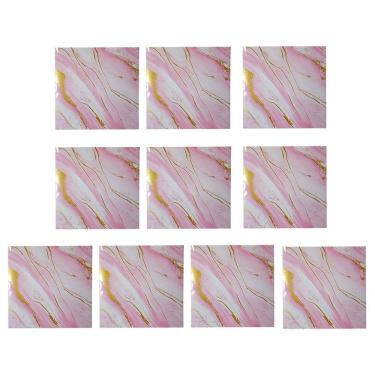 Imagem de Placa Adesiva Marmore 3D Kit 10 uni Papel de Parede Autocolante Obra Reforma Decoraçao Cozinha Casa Ambiente