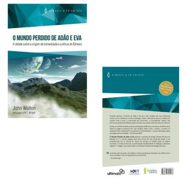 Imagem de Livro O Mundo Perdido De Adao E Eva, Debate Sobre A Origem Da Humanidade E A Leitura De Genesis J. Walton