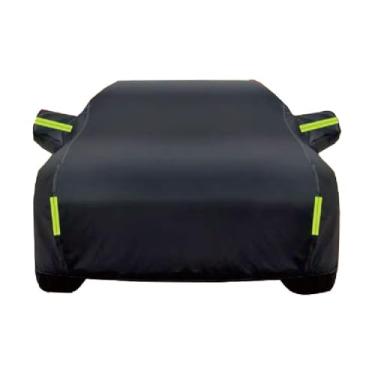 Imagem de Materiais de cobertura de carro mais espessos à prova d'água para tecido Oxford com algodão macio, protege a superfície da pintura do carro, capa de carro usada para sedãs, cupês, SUV, caminhões, etc